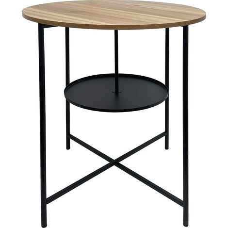 Table Basse Ronde Marron cm50X60X50 (1/2)