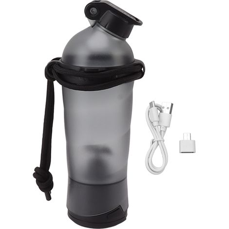 Tragbarer 550-ml-Proteinmixer, USB-aufladbar für Shakes, Kaffee, Milch und Schokolade, elektrischer Mixer (1/5)