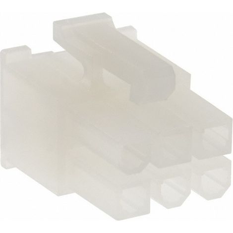 Connecteur Mini Fit mâle 3X2 Voies