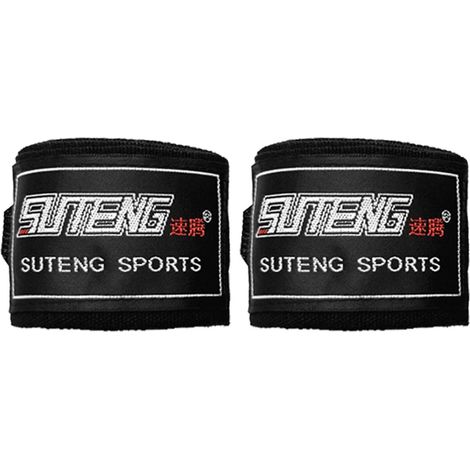 Meter lange Boxbandagen, Innenhandschuhe, Handgelenkstütze, verstellbare elastische Bänder, Kickboxen, Muay Thai