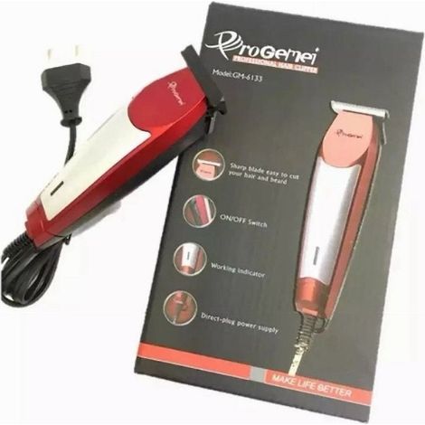 Tagliacapelli Barba Professionale Elettrico Gm-6133 Con Filo Indicatore Funzionamento (1/5)