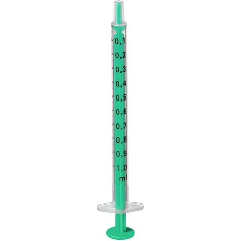 Siringa di tubercolina Braun iniekt f 1 ml, 100 siringhe