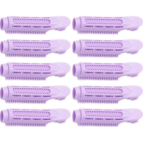 Set mit 10 Haarwicklern, Haarbürste, Haarspange, Ponywickler (1/5)