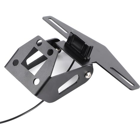 Support de plaque d'immatriculation avec LED intégré au garde-boue arrière pour moto KAWASAKI NINJA 250 400 2018-2020 (1/5)