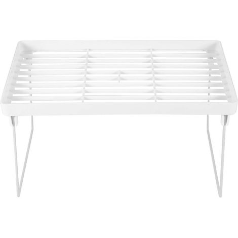Étagère empilable pour placard, assiettes, plats, comptoir -- (1/5)
