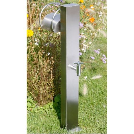 Ideal Zapfsäule Modell 71 Typ K Eichenwald Ø 120x80 mm +Schlauchhalter