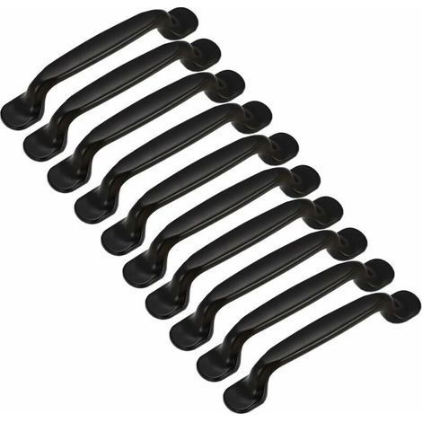 Cuisine Armoire Porte Poignées Placard Tiroir Chambre Meubles Tirer Entraxe 128MM avec des vis(10pcs) (1/4)