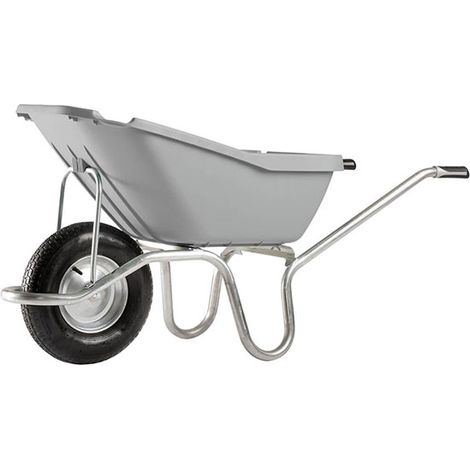 Brouette thermoplatique 110 L gris