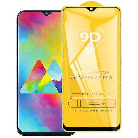 Protection d'écran en verre trempé 9D à colle intégrale pour Samsung Galaxy M20 (1/5)