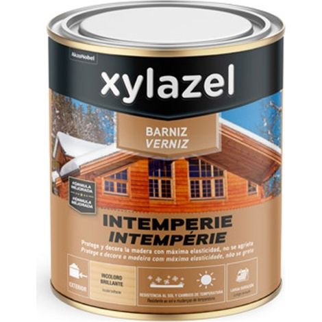Barniz sintetico exterior intemperie satinado 750 ml incolor