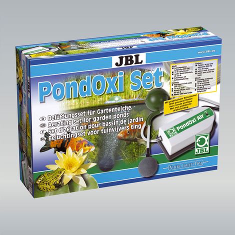 JBL PondOxi-Set - Belüftungs-Set mit Luftpumpe für Gartenteiche (1/2)