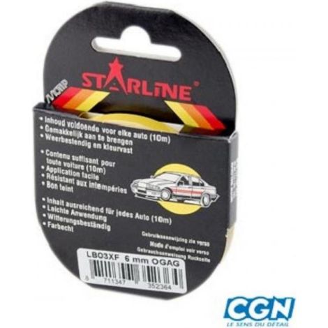motip Felgenband für Auto lb03xf gelb 6mm x 10m neu