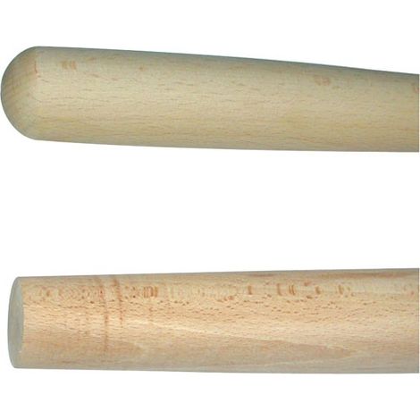 ROUSSELET - Manche fourche à bêcher cintré bois dur 1m bois dur