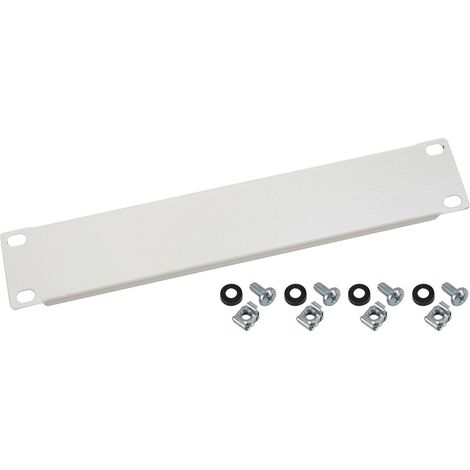 HMF 63370 Blindabdeckung Abdeckplatte für Serverschrank, 10 Zoll