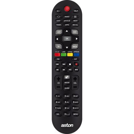 ASTON Télécommande de remplacement Compatible avec récepteur modèle MAYA & SIMBA