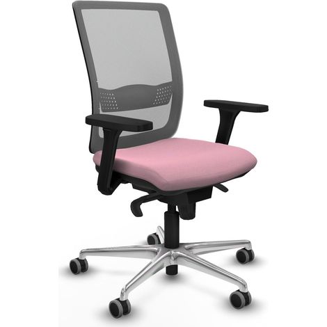Chaise piqueras y crespo Haches mousse injectée roues parquet (1/2)