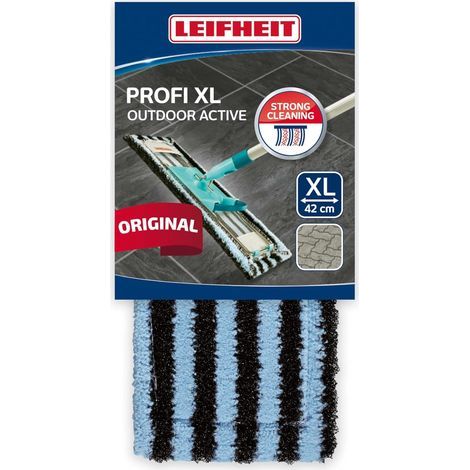 Replacement Broom Cover, Microfiber and Plastic Bristles, 42 cm Wide, for Patio and Garage (1/5)