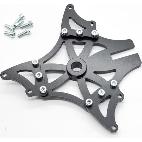 Support d'étrier HB Honda CBR 600 F4 F4i FS (1999-2007) 300 mm 3xNissin Stunt (1/5)