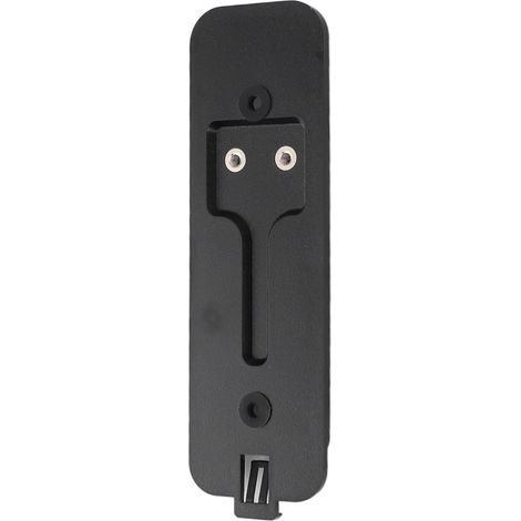 Plaque arrière de rechange pour sonnette vidéo Blink en plastique noir avec accessoire de fixation (1/5)