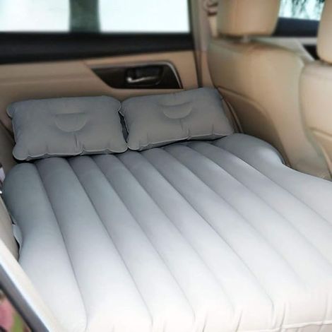 Inflatable Car Mattress Folding Air Pump Car Seat Pillows Inflatable Bed Car Outdoor Camping Travel (1/5)