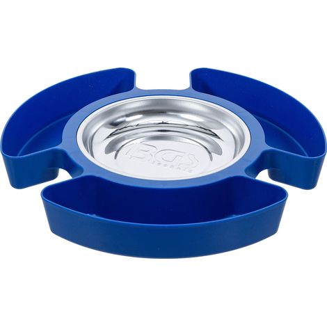 BGS Magnet-Haftschale con 3 Kunststoff-Ablagen 150 mm - 74534 (1/4)