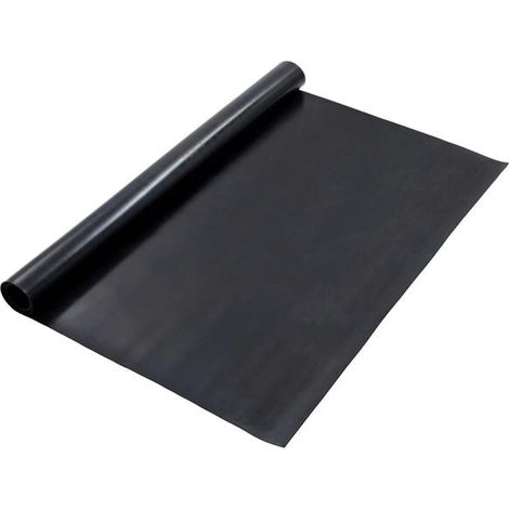 Tapis de sol en caoutchouc noir, 1,2 x 2 mètres (1/5)
