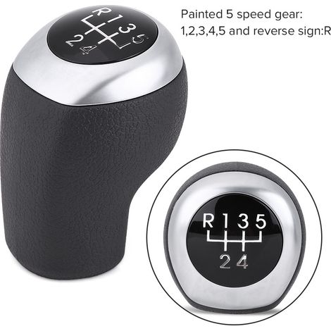 Válvula de aguja Speed 5 para Hyundai Accent 2011-2014 - Kit de 1 válvula de aguja negra y plateada (1/4)