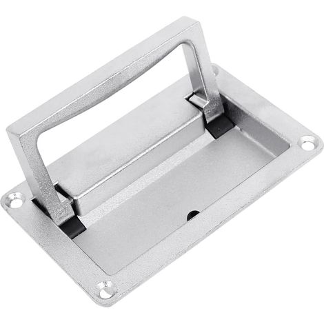 11x7cm Griffe Möbel Schrank Schranktür Rechteckig Einbau Pliage Hängegriffe Ziehgriff Griff (1/2)