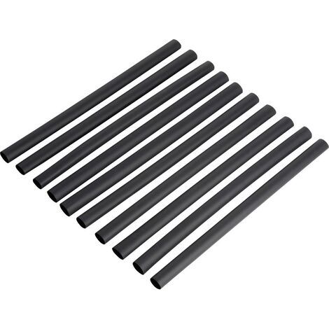 Assortiment de gaines thermorétractables 2:1 DSG Canusa 2810190952CO noir Ø intérieur nominal (avant réduction): 19 mm (1/2)