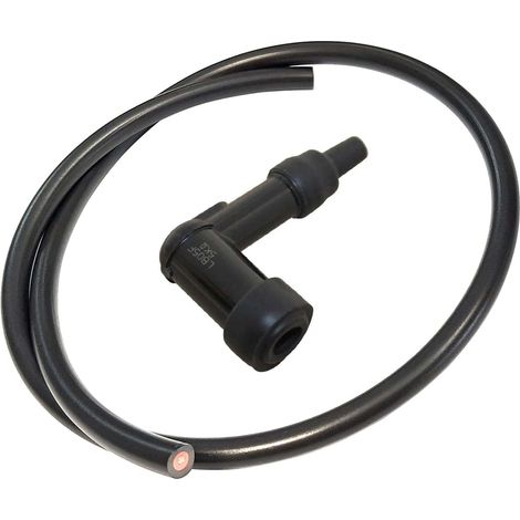 Fil à bougie 7mm + antiparasite NGK LB05F tondeuse tracteur motoculteur réparation (1/2)