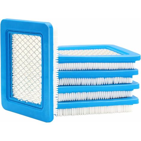 Green Mobility-Lot de 5 filtres à air pour Briggs Stratton, filtre à air pour tondeuse à gazon, filtre à air de jardin, filtre à air pour tondeuse à gazon, 25177522 491588s 4914988 filtre à air pour t (1/5)