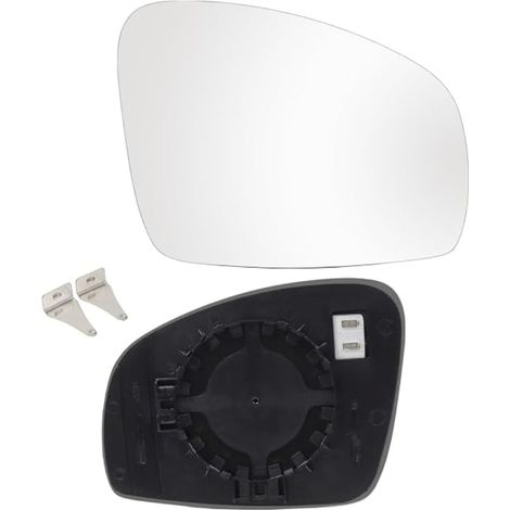 Verre de Rétroviseur Droite Compatible avec II 2007-2014 2006-2015,Glace Retroviseur Exterieur Chauffant et Plaque Support (1/5)