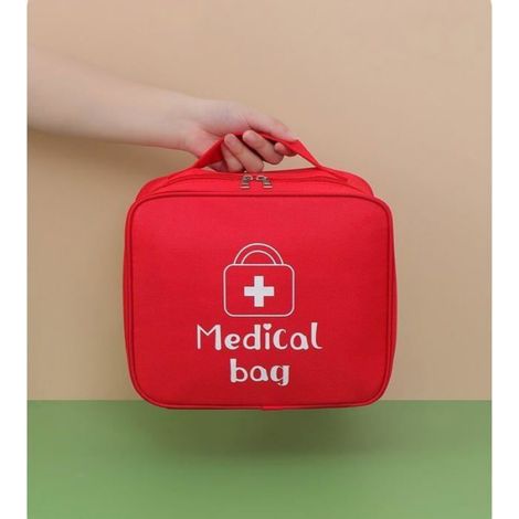 Trousse de Secours Vide, trousse de premiers soins, Étanche Sac de Médecine Portable,Sac de Premiers Secours Compact et léger (1/5)