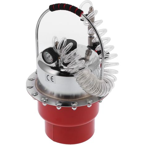 Kit de Purge de Frein Pneumatique Outil de Vidange de Liquide avec Adaptateurs de Maître-Cylindre (1/5)