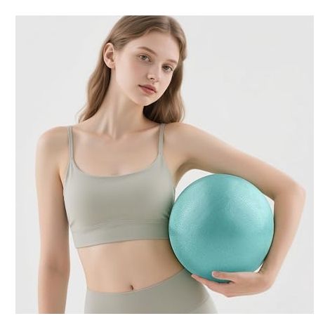 Pregnancy Balls, 25 cm Exercise Balls, Fitness, Gymnastics Gym with Pump, Yoga Ball, Swiss Ball for Gym, Yoga, Pregnancy, Office Seat (1/5)