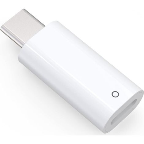 Adaptateur C pour Apple Pencil 1re génération, lot de 2, blanc (1/4)