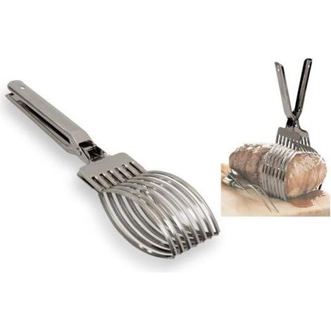 Professionelle Bratenzange, verchromt und hochwertig, Modell 715