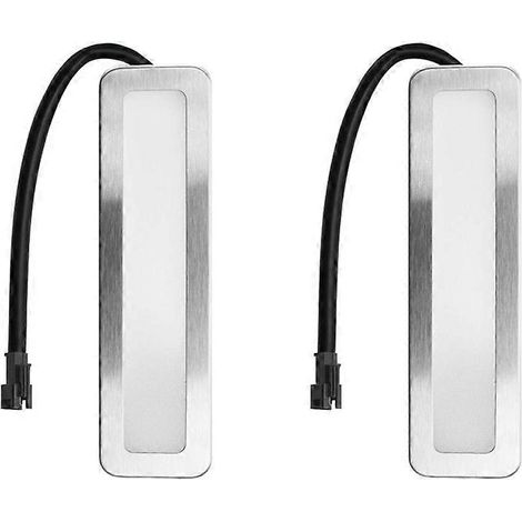 Ampoules pour hotte aspirante, lampe LED rectangulaire 120 mm 1,5 W pour cuisinière, 120 V CC, blanc, culot SM mâle, finition dépolie (1/5)
