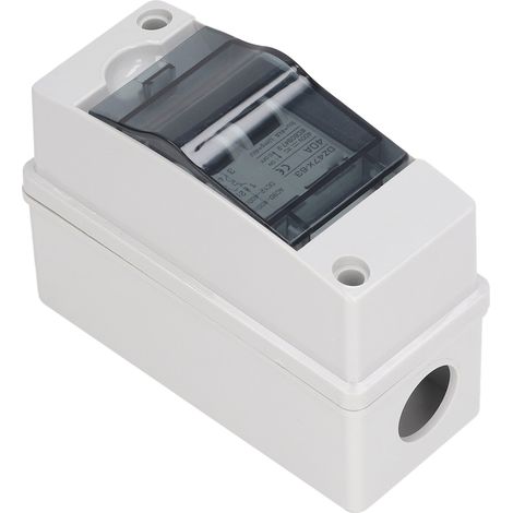 2-poliger 40-A-Schutzschalter für Solar-PV-Anlagen, IP65 wasserdicht, PA66-Gehäuse, Leitungsschutzschalter, DC 12–400 V, AC 90–400 V (1/5)