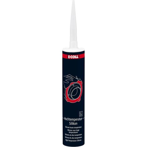 E-COLL Hochtemperatur-Silikon 310ml rot (1/4)