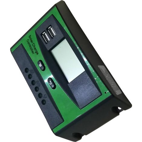 Contrôleur solaire 12/24V (plomb‑acide / lithium) (1/5)