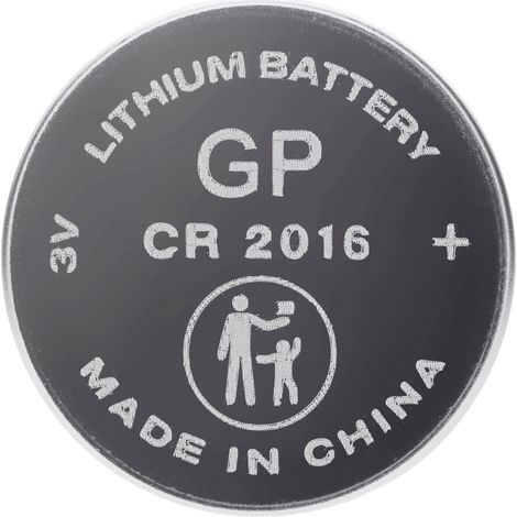 GP Knopfzelle CR2016 3 V 25 St. 80 mAh Lithium GPCR2016B