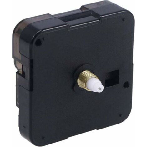 Quarz-Wanduhrwerk – Einfacher Austausch – Kompatibel mit rahmenlosen 3D-Uhren – Größe: 5,5 x 5,5 x 1,6 cm – Betrieb mit 1 AA-Batterie (1/5)
