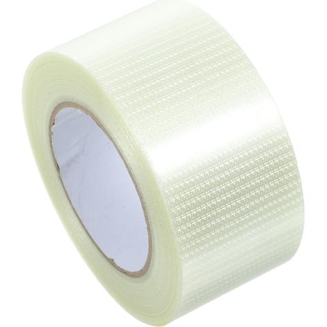 Reparatur Klebeband, 6 cm x 50 m - Wasserdichtes & Transparentes Panzerband für Plane, Zelt, Boot, Dach, Rohr - Vielseitiges Verstärkungsband für Risse und Löcher