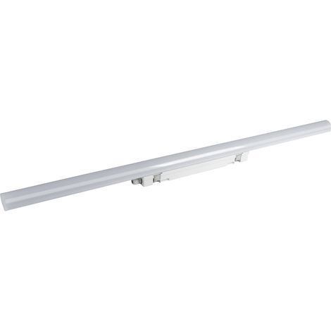 Müller-Licht – zonas húmedas lámpara aquafix, 120 cm, IP65, 3800 lm, 4000 K, con LED integrados, rendimiento cableado Preparado, centrada Liegender Conector de alimentación, montaje muy fácil y rápido (1/2)