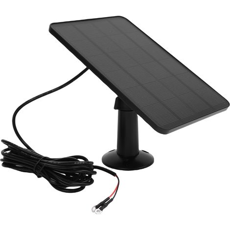 Ortviai Panneau Solaire 10 W pour Sonnette Vidéo – Compatible Doorbell 2K, Video Doorbell 2, 3, 3+, 4 Plus – IP66 (1/5)