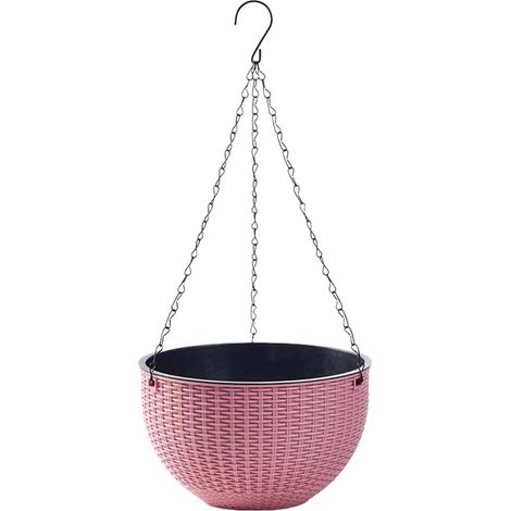 Jardinières suspendues en rotin, paniers pour plantes d'intérieur et d'extérieur, maison, jardin (1/5)