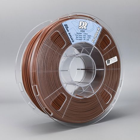 ProRock ASA Filament, 1.75mm, 1000g ProRock ASA Filament 1.75mm 1000g Brown