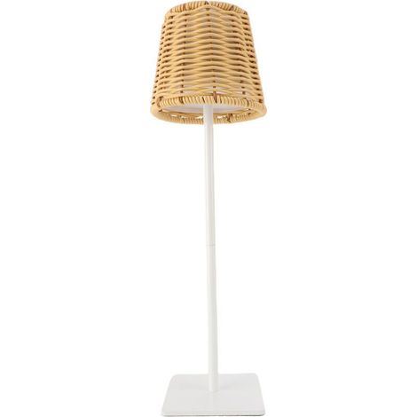 Lampe de lecture rechargeable LED, lampe de chevet à intensité variable et à commande tactile tricolore, adaptée au salon, à la chambre, à l'éclairage de bureau et à la décoration intérieure/extérieur (1/5)
