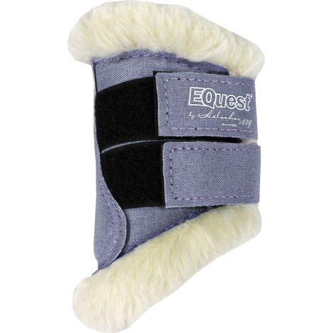EQuest Softgamasche speziell für Mini-Shetty, 2er Set - Light Blue (1/2)